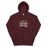 Keep It Simple Unisex Hoodie